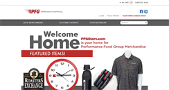 Desktop Screenshot of pfgstore.com